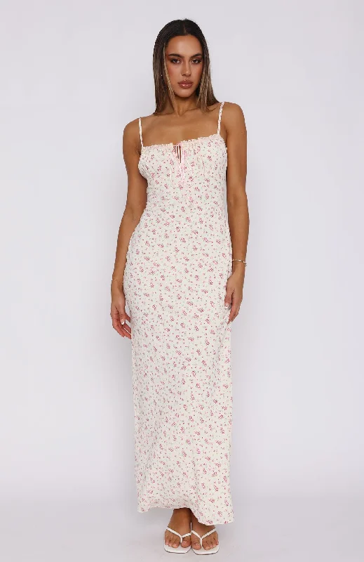 Making Decisions Maxi Dress Pink Blossom