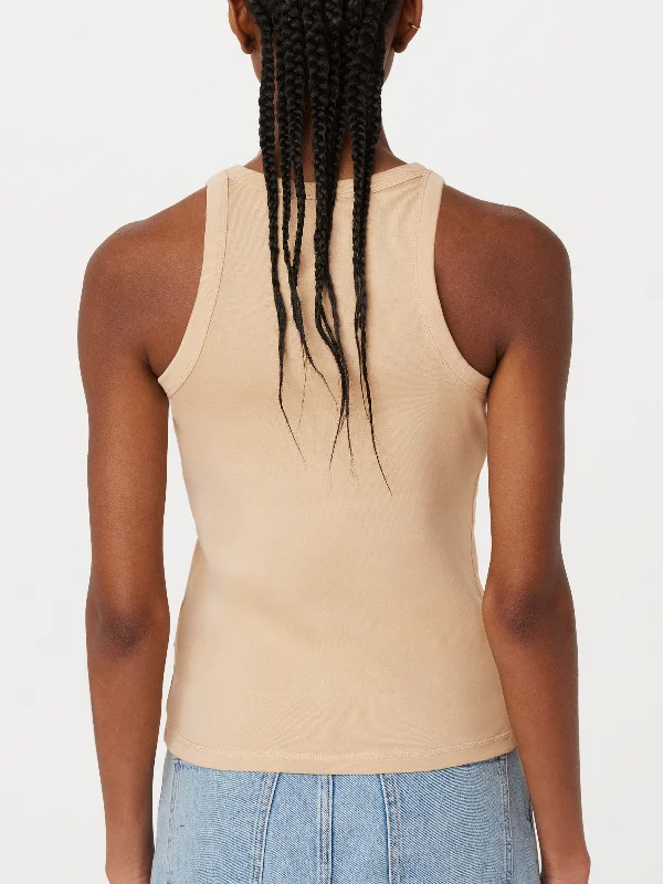 The Essential Tank Top in Beige