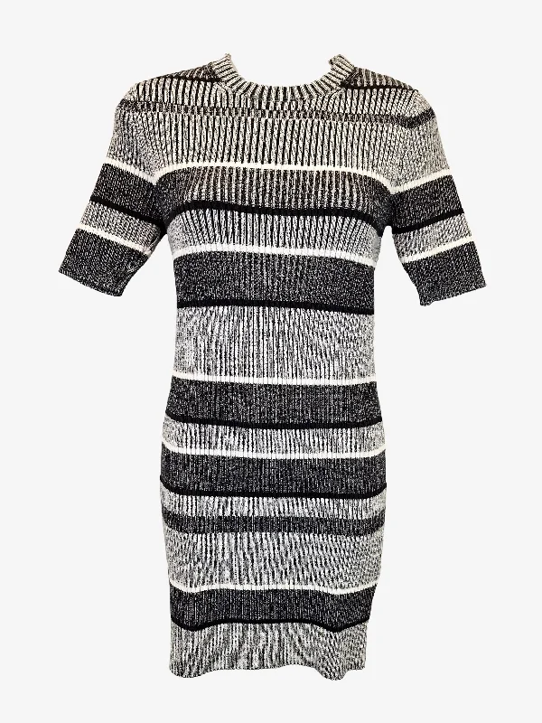 Alexander Wang Preppy Knit Bodycon Mini Dress Size M