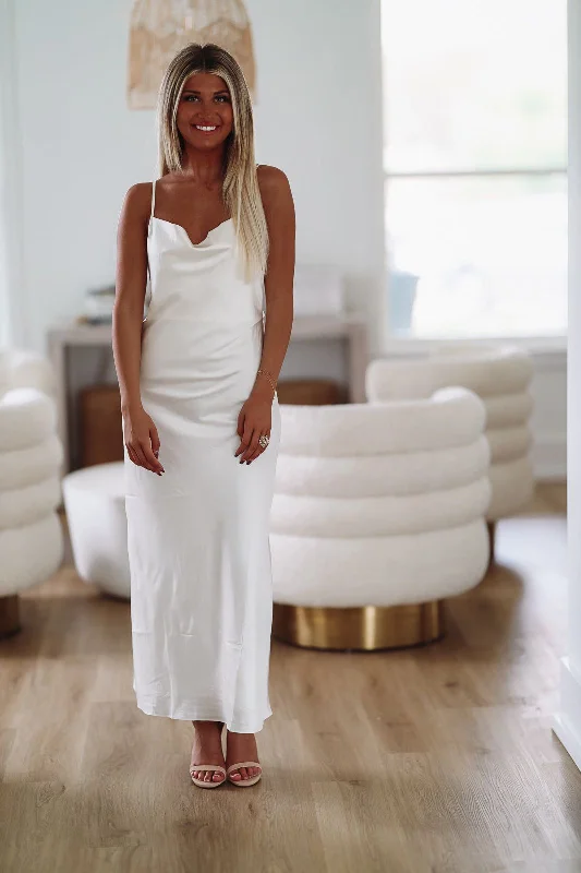 Back To Love Maxi Dress - Cream