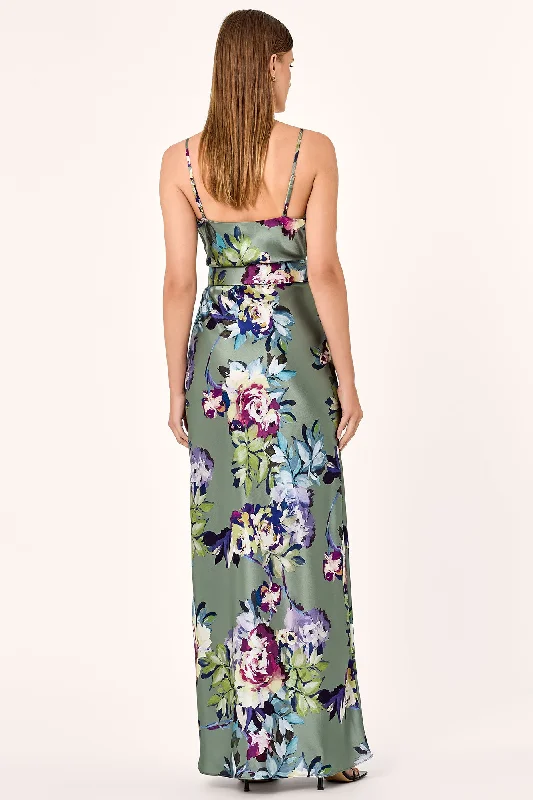 Belira Gown - Seagrass Floral