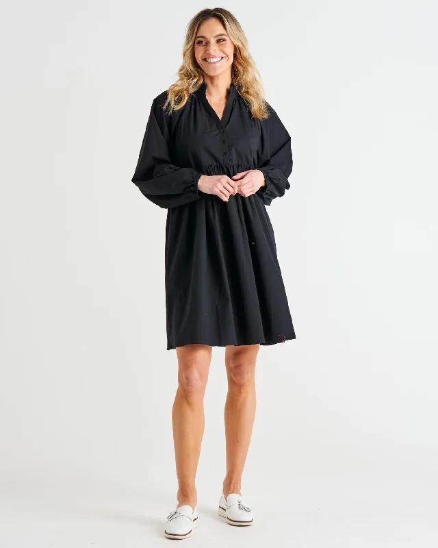 Betty Basics Cottage Dress Black