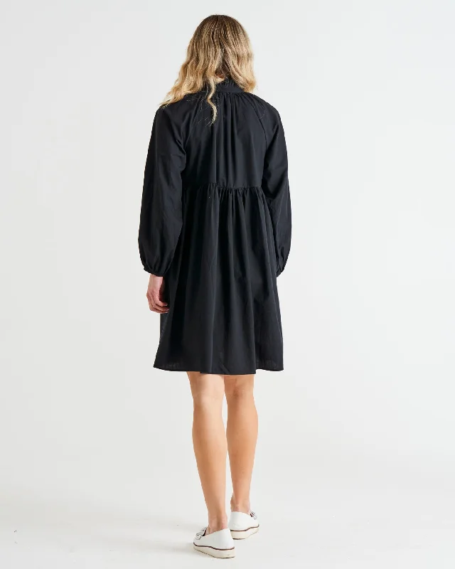 Betty Basics Cottage Dress Black