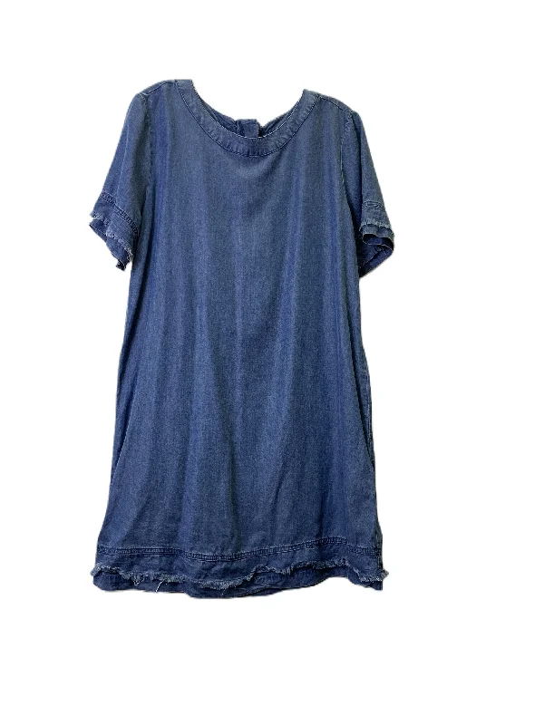 Blue Dress Casual Short By Gap, Size: M