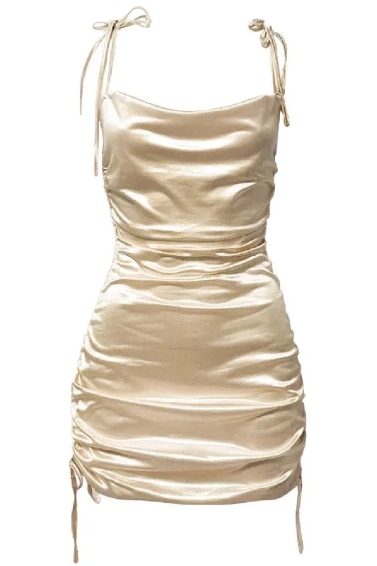 Cabo Dress - Champagne