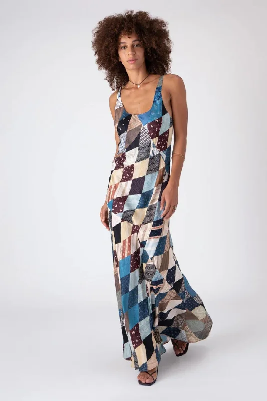 Calder Bias Maxi Dress - Multi