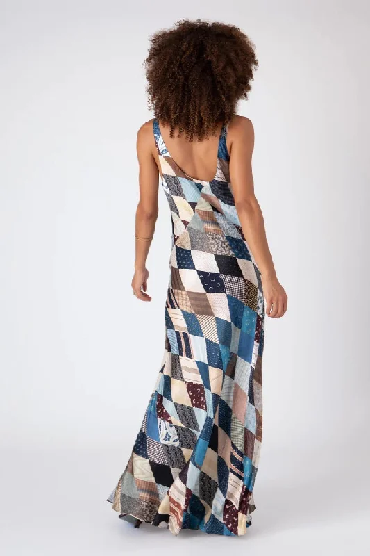 Calder Bias Maxi Dress - Multi