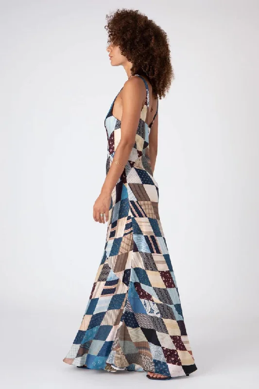 Calder Bias Maxi Dress - Multi