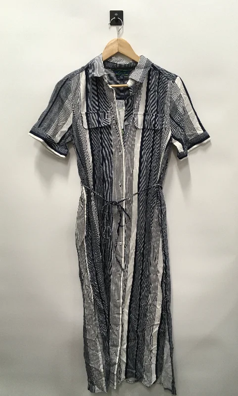 Dress Casual Maxi By C Wonder In Striped Pattern, Size: S