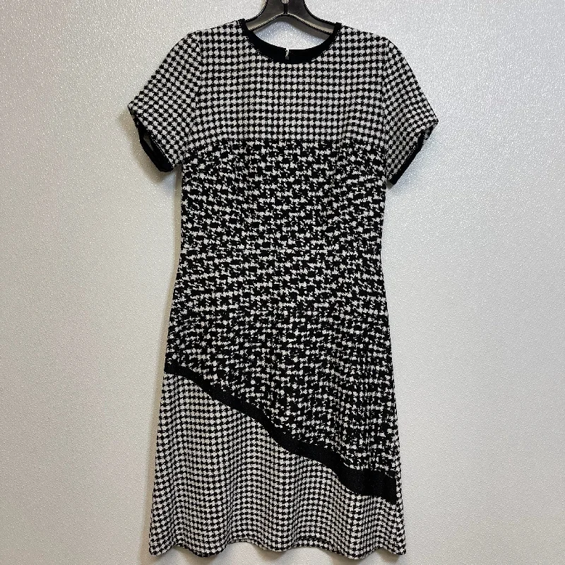 Dress Casual Short By Taylor In Houndstooth, Size: 8