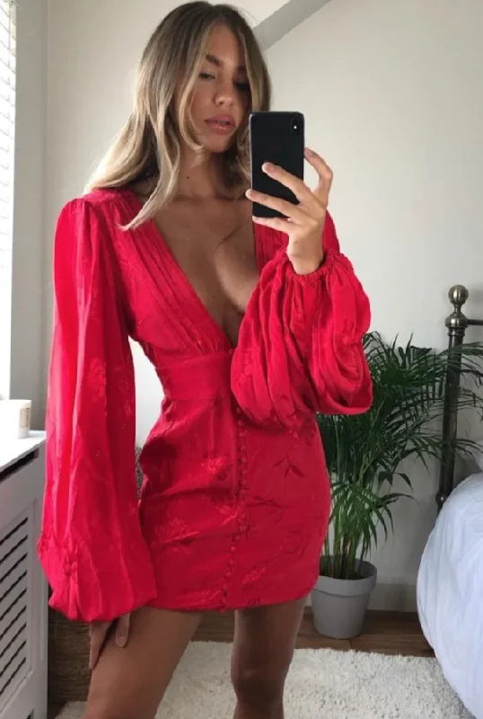 Isabella Red Dress