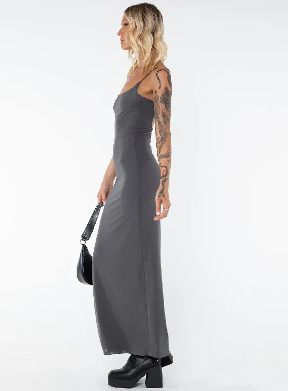 Knox Maxi Dress Slate Tall