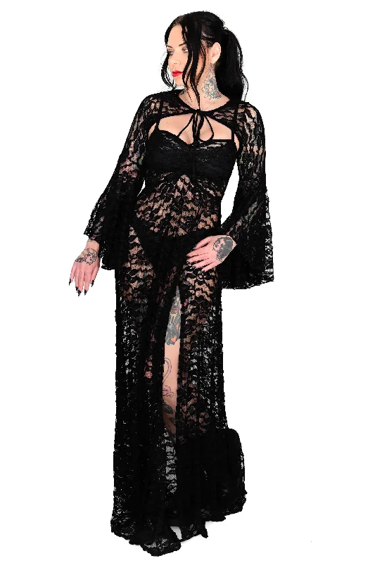 Nyx Lace Maxi Dress - No Restock!