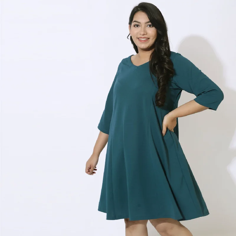 Plus Size Emerald Dress