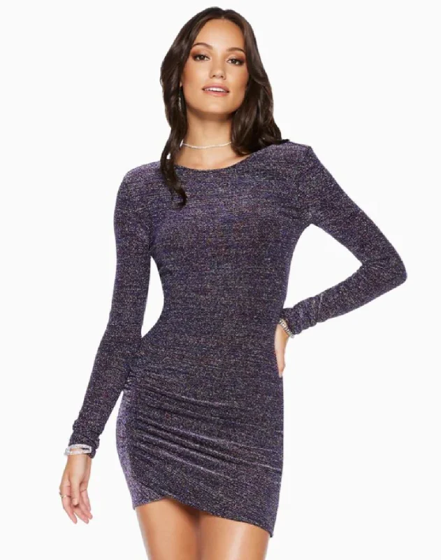 Portia Ruched Mini Dress - Multi