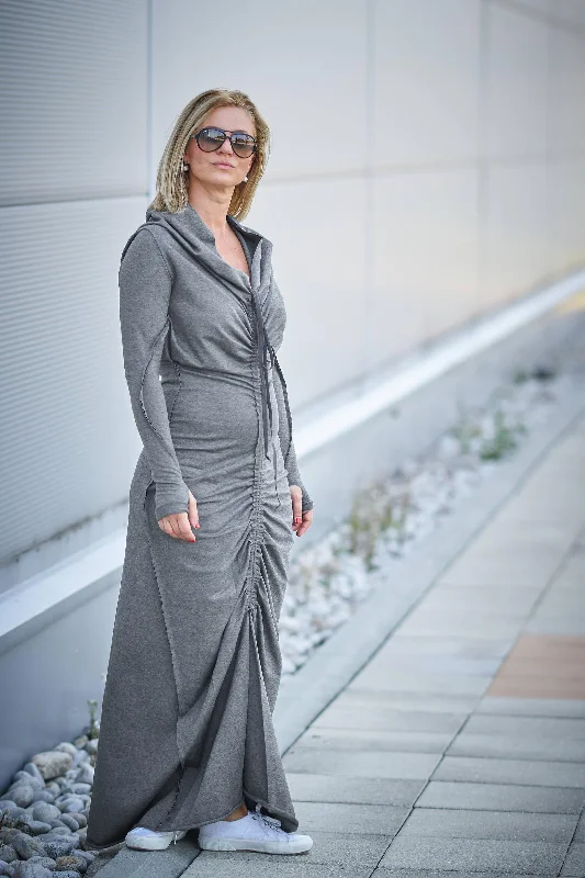 Ruched Maxi Dress