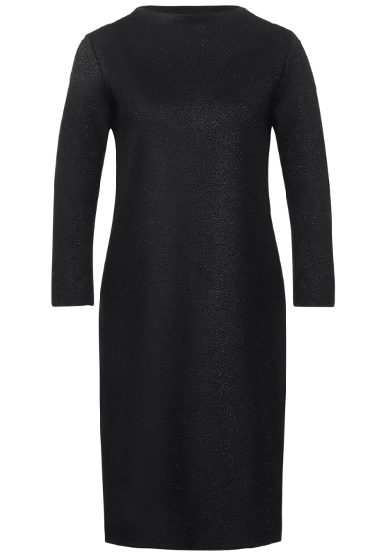 Street One  Black lurex dress 143796