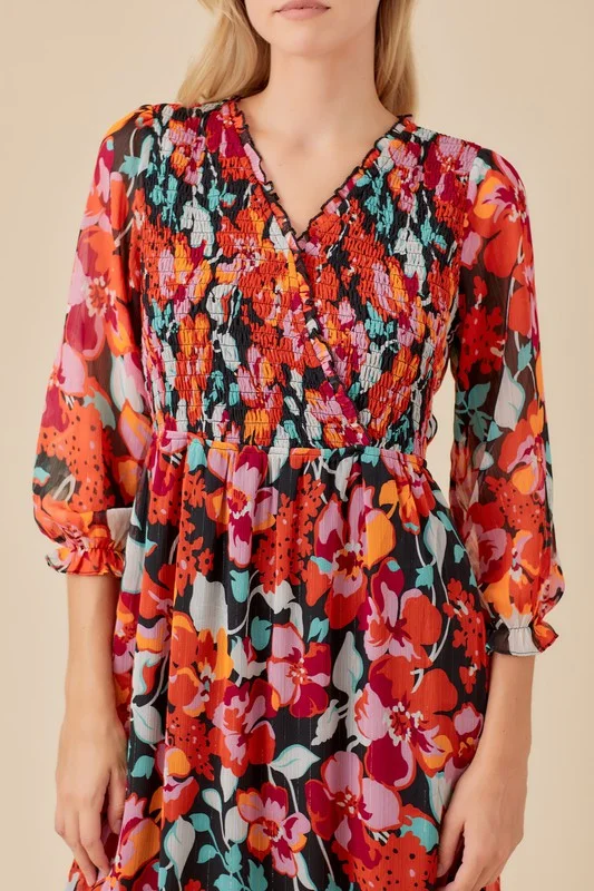 Delia Floral Dress