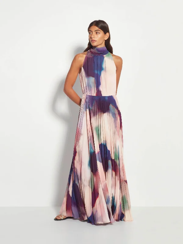 Hera Dress (Illuminate Crepe) Prism