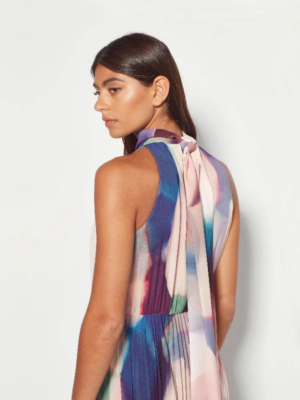 Hera Dress (Illuminate Crepe) Prism