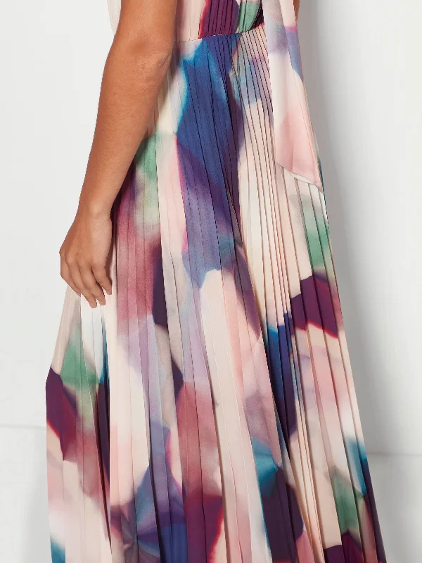 Hera Dress (Illuminate Crepe) Prism