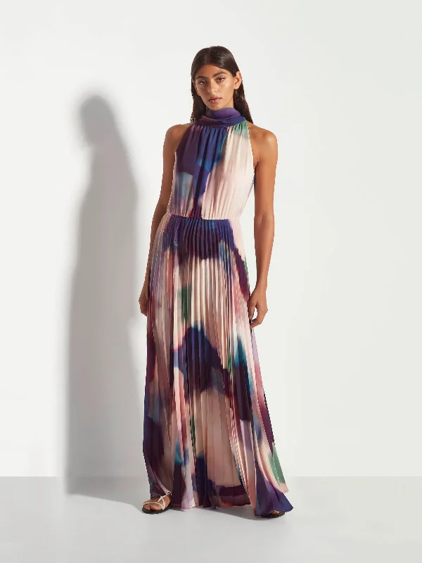 Hera Dress (Illuminate Crepe) Prism