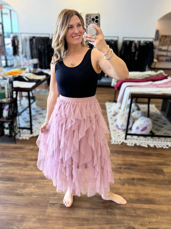 Jaime - Tutu Tulle Midi Skirt