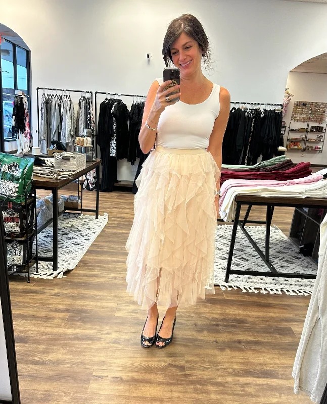 Jaime - Tutu Tulle Midi Skirt