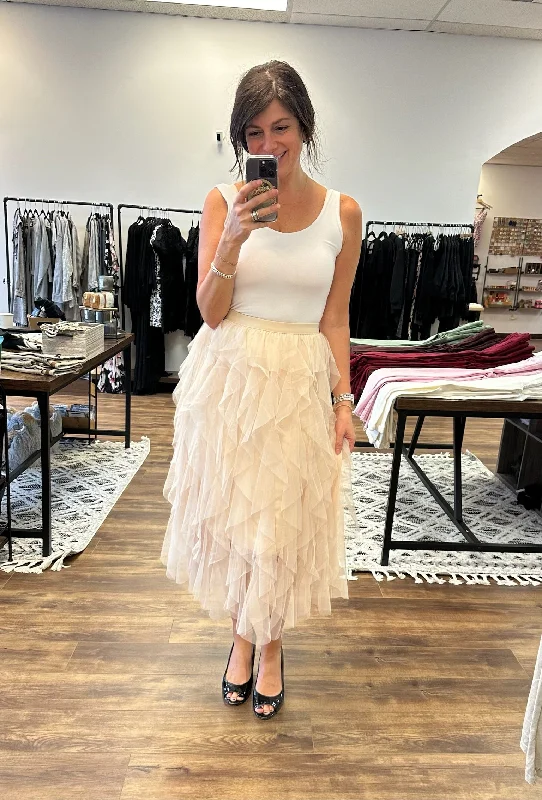 Jaime - Tutu Tulle Midi Skirt