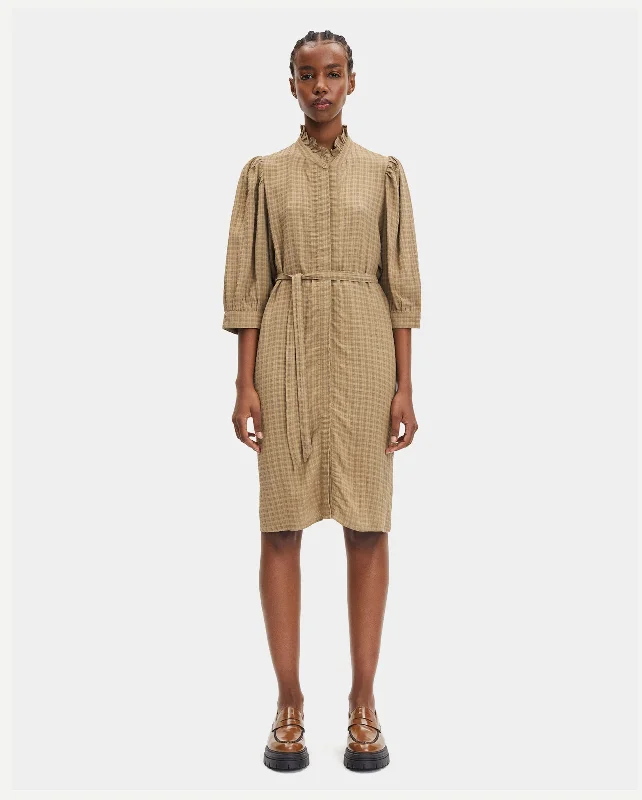 MEJSI SHIRT DRESS / ELMWOOD