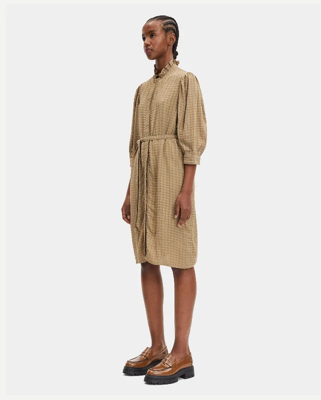 MEJSI SHIRT DRESS / ELMWOOD