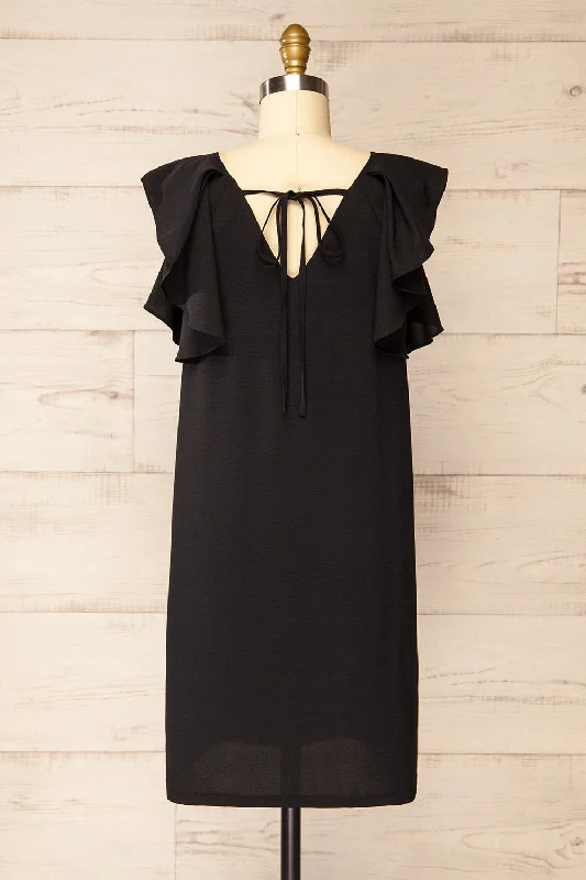 Aaron Black | Straight Short Dress