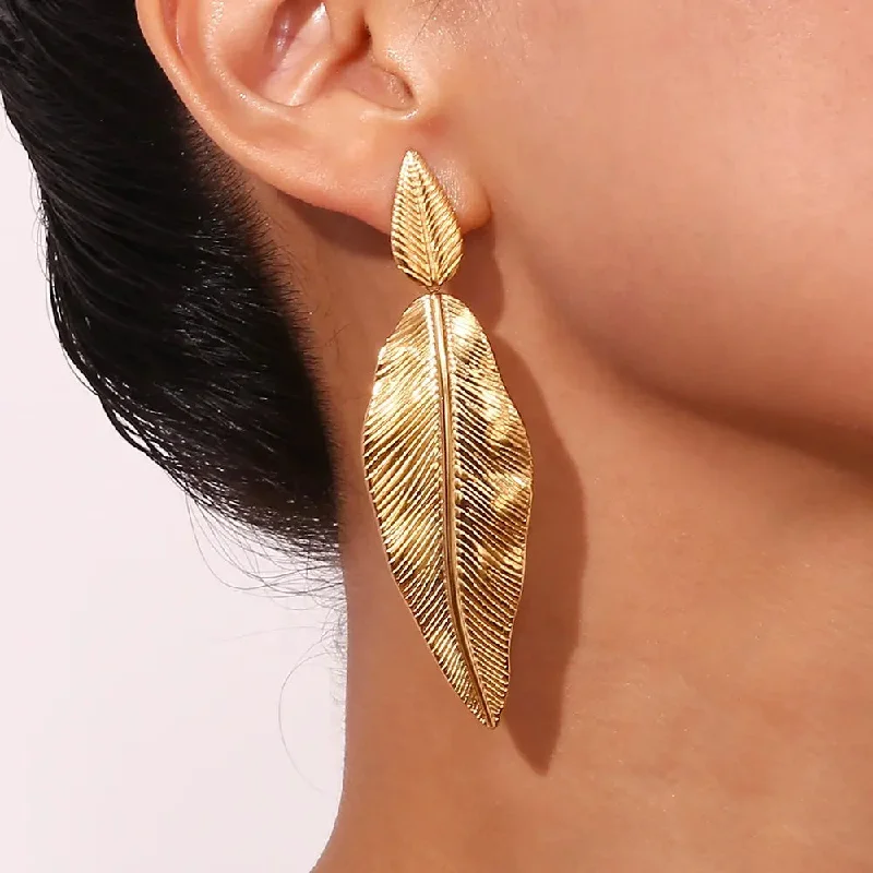 Acacia Earrings | 18K Gold Plated