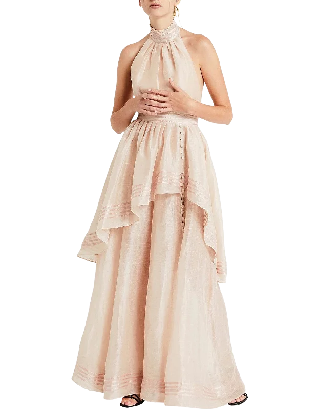 AJE Bungalow Sienna Dress (Blush)