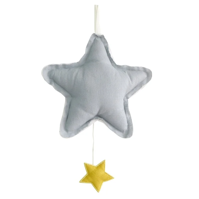 Alimrose - Sleepy Time Star Musical - Grey Linen