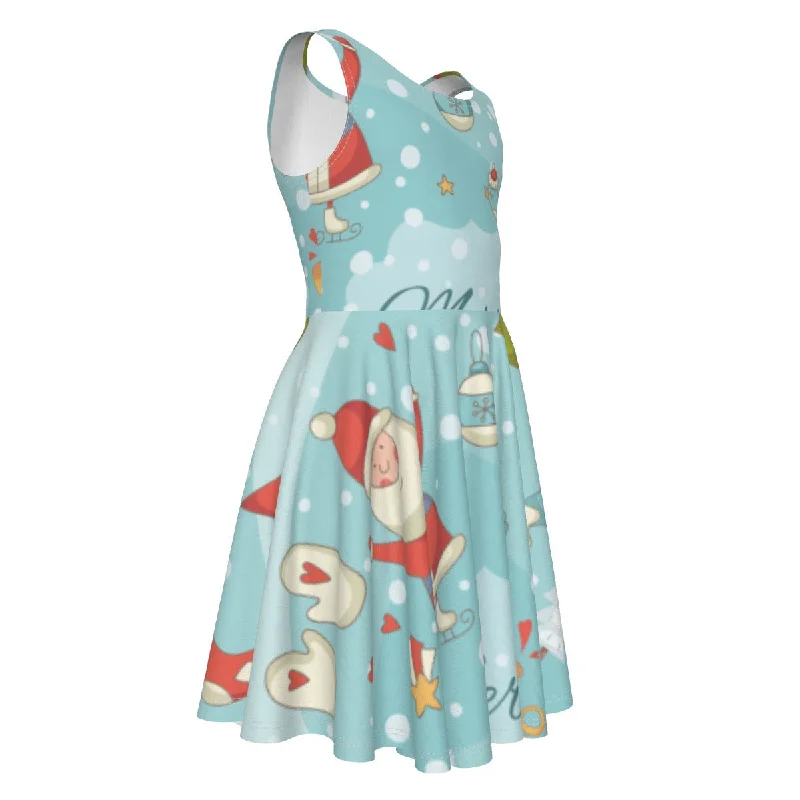 Holiday Kid's Sleeveless Vest Dress