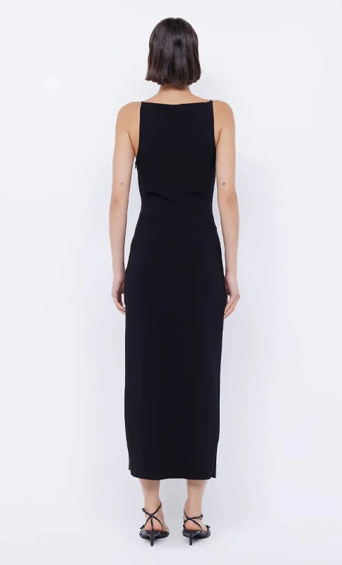 Bec and Bridge Marielle Split Dress - Black