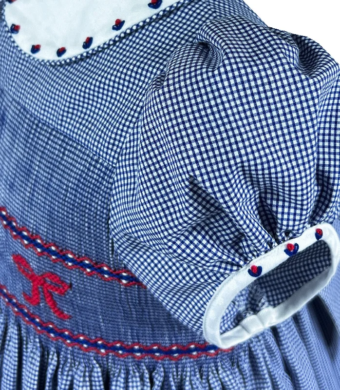 Bleu Blanc Rouge France Smocked Dress