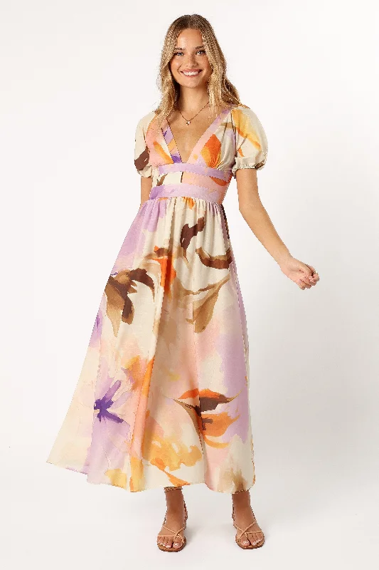 Christoff Maxi Dress - Floral