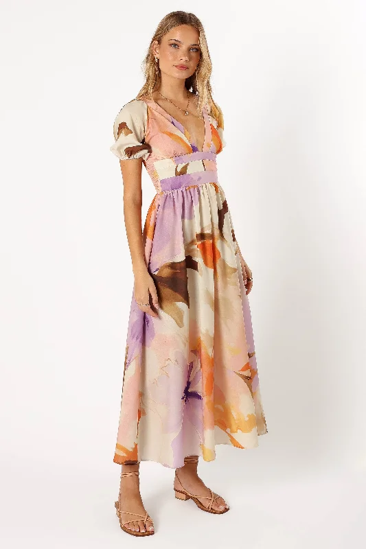 Christoff Maxi Dress - Floral