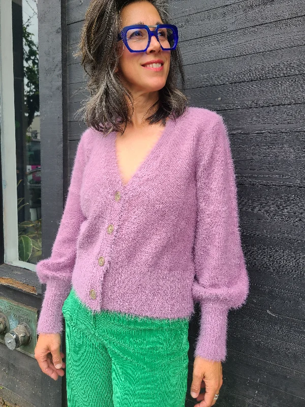 FO7186 Fuzzy Cardigan