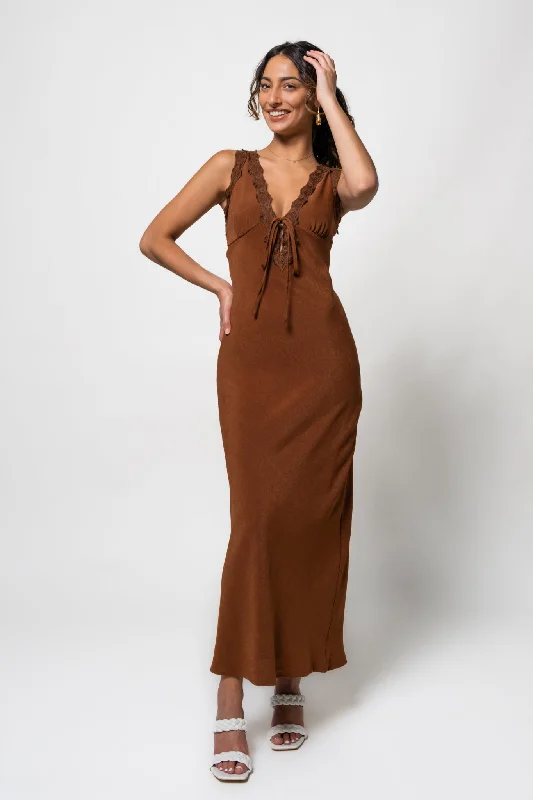 Francine Long Slip Dress