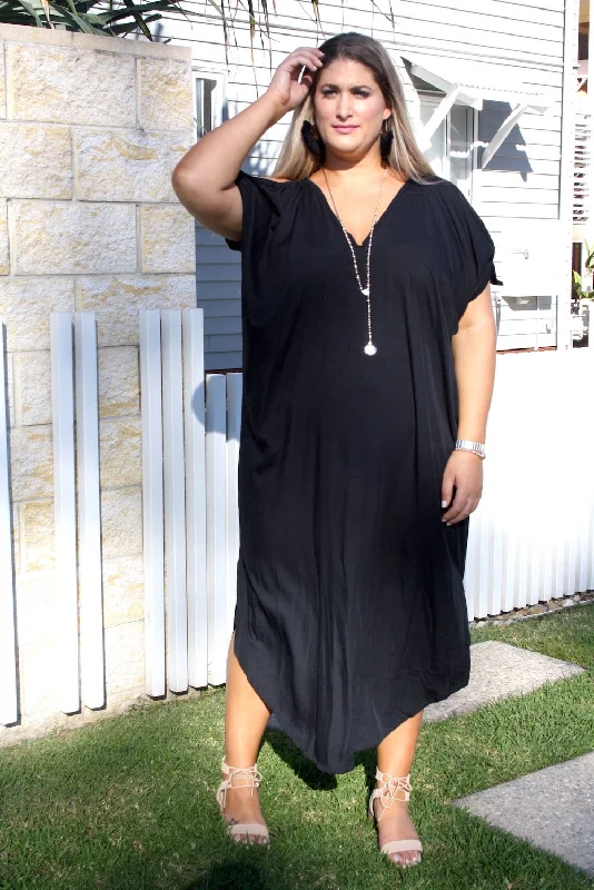 Mai Tai Long Dress In Black