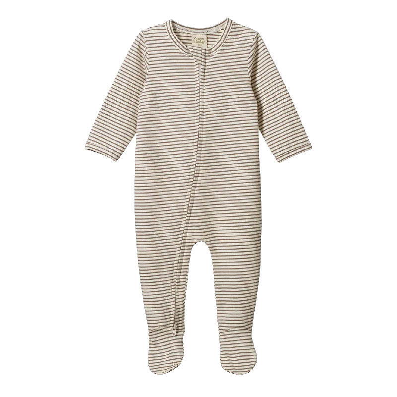 Nature Baby - Dreamlands Suit - Mushroom Pinstripe