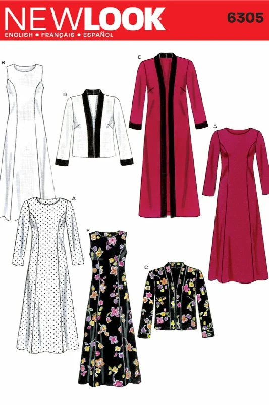 NL6305 Misses Dress and jacket pattern