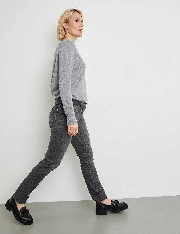 Jeans with Elastic Waist