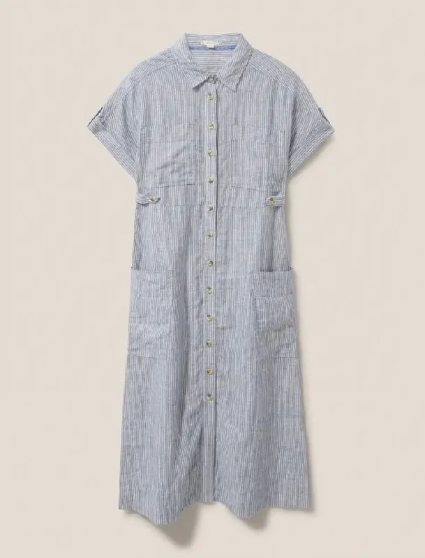 Reno Linen Shirt Dress