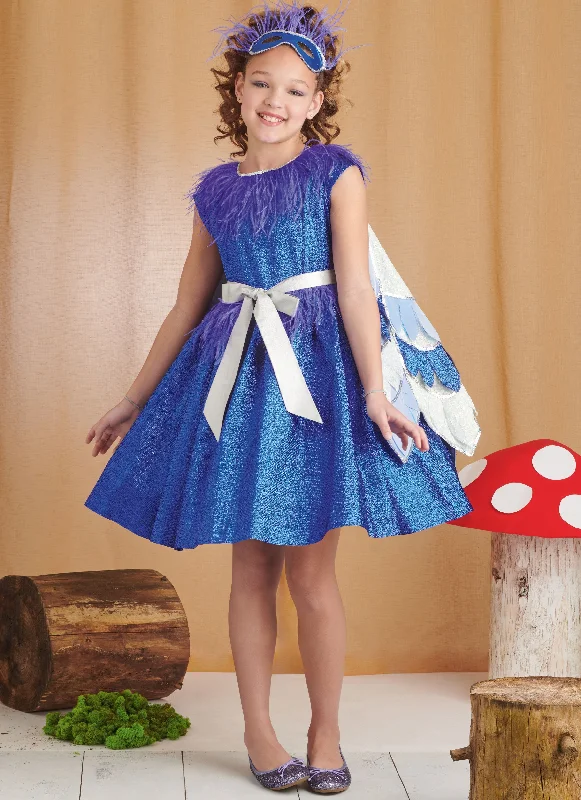 Simplicity sewing pattern 9836 Girls' Costumes by Andrea Schewe Designs