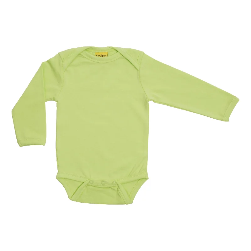 Sharp Green Long Sleeve Onesie