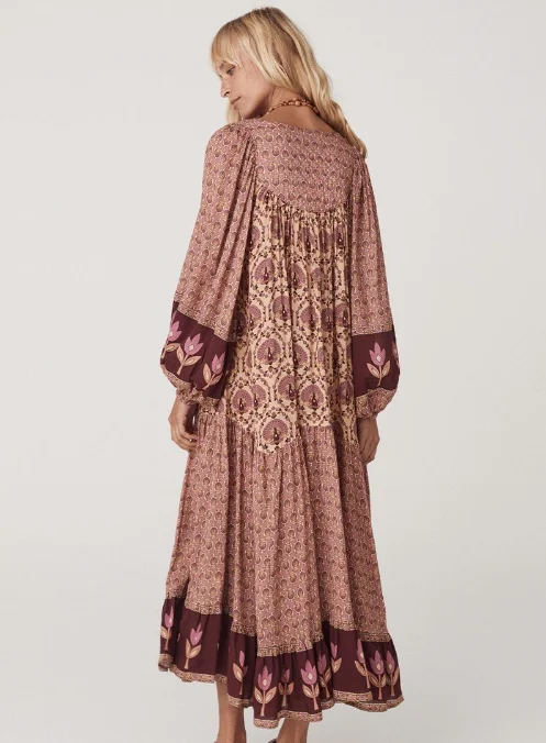 Spell Chateau Boho Gown - Grape